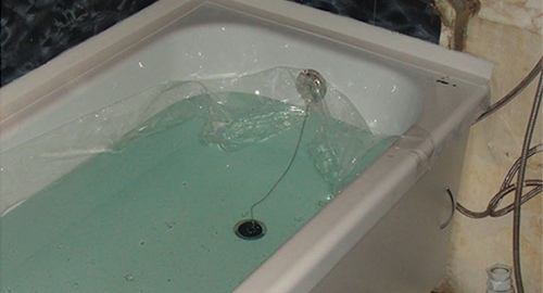 Установкой акрилового вкладыша | Николо-Урюпино